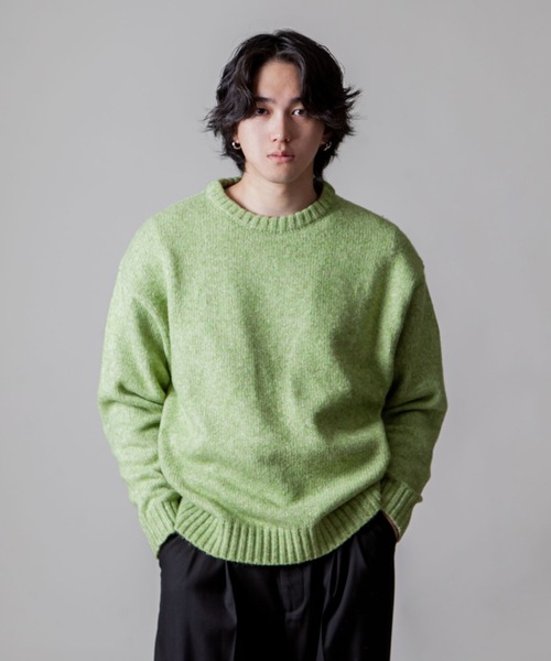 White Line】 リラックス フィット デイリー ニット / セーター