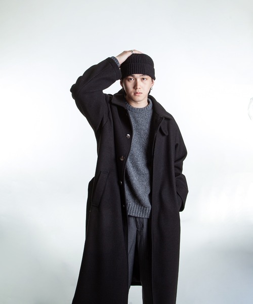 ZIP FIVE -White Line-(ジップファイブホワイトライン)の「【White Line】 リラックス フィット デイリー ニット / セーター(ニット/セーター・メンズ・オフホワイト/レッド/イエロー/ブルー/ブラック/チャコール・MEDIUM/LARGE/X-LARGE)」の18枚目の写真