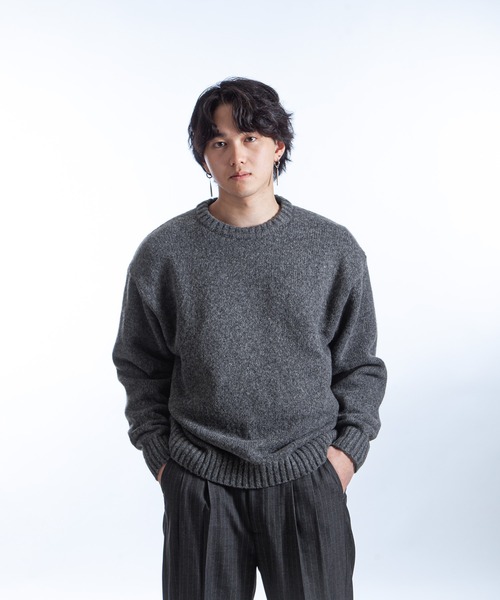 White Line】 リラックス フィット デイリー ニット / セーター