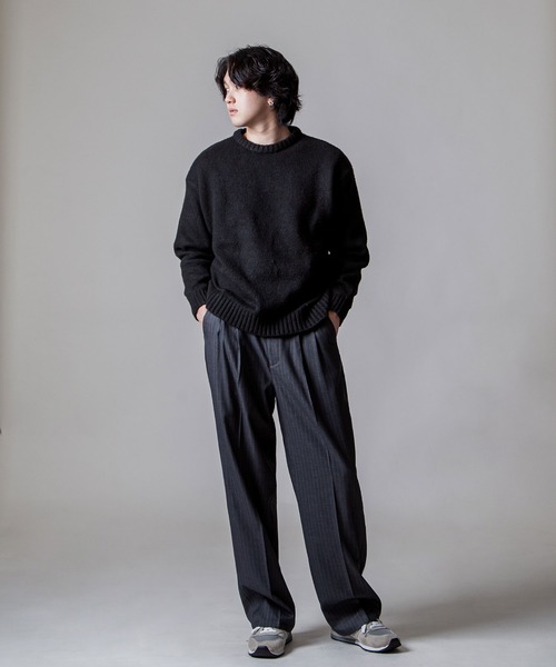 White Line】 リラックス フィット デイリー ニット / セーター