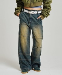 atmos pink Double Knee Denim / アトモス ピンク ダブルニー デニム