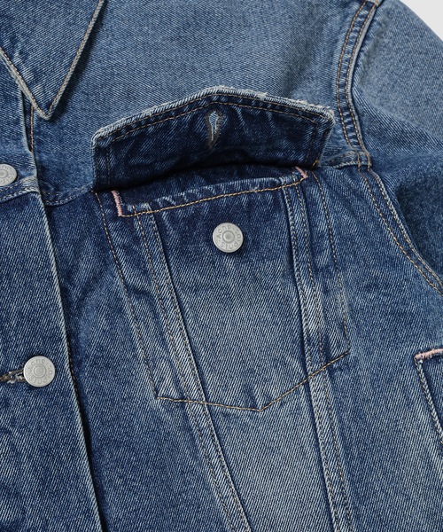 Acne Studios（アクネストゥディオズ）の「FN-WN-OUTW001035（デニムジャケット・レディース・ブルー系その他・32/34）」の4枚目の写真