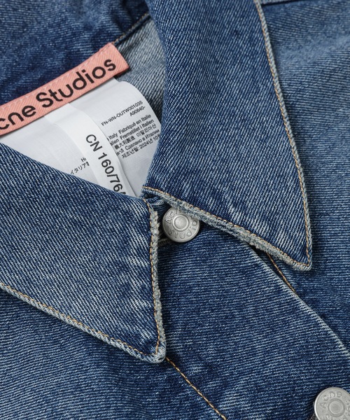 Acne Studios（アクネストゥディオズ）の「FN-WN-OUTW001035（デニムジャケット・レディース・ブルー系その他・32/34）」の3枚目の写真