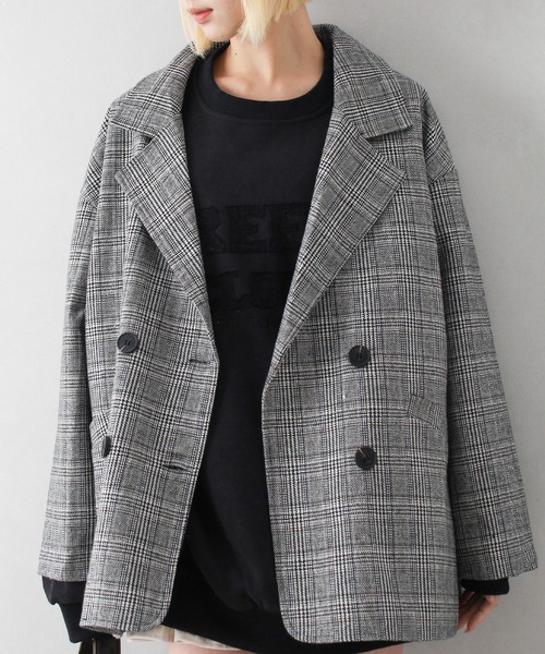 SpRay（スプレイ）の「貼付けロゴスウェット（スウェット・レディース・ボルドー/ブラック/チャコールグレー/グレー/モカ・FREE）」の18枚目の写真