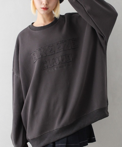 セール】貼付けロゴスウェット（スウェット）｜SpRay（スプレイ