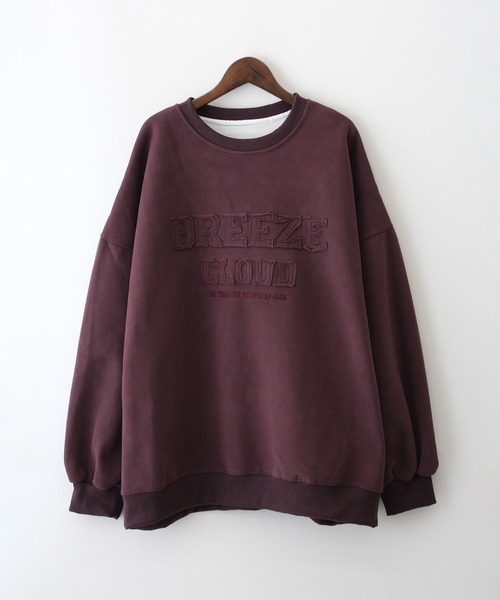 【タグ付き新品未使用】aLORS paris スウェット セール】貼付けロゴスウェット（スウェット）｜SpRay（スプレイ