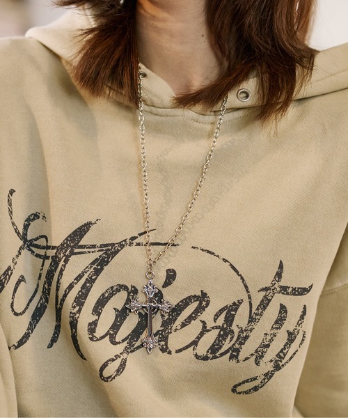 sedacle（セダクル）の「ビッグクロスモチーフネックレス（ネックレス・メンズ・シルバー・FREE）」の3枚目の写真