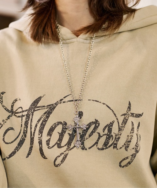 sedacle（セダクル）の「ビッグクロスモチーフネックレス（ネックレス・メンズ・シルバー・FREE）」の4枚目の写真