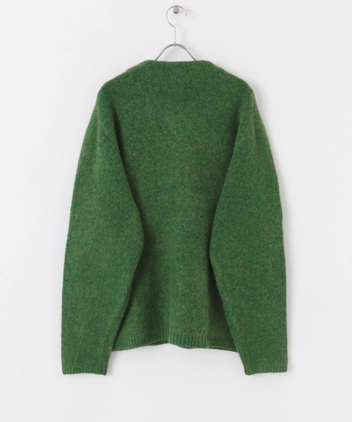 URBAN RESEARCH Sonny Label（アーバンリサーチサニーレーベル）の「モヘヤタッチVネックニットカーディガン（カーディガン/ボレロ・メンズ・グリーン/ダークブラウン/チャコールグレー/パープル・MEDIUM/LARGE）」の6枚目の写真