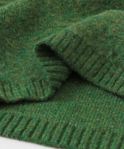 URBAN RESEARCH Sonny Label（アーバンリサーチサニーレーベル）の「モヘヤタッチVネックニットカーディガン（カーディガン/ボレロ・メンズ・グリーン/ダークブラウン/チャコールグレー/パープル・MEDIUM/LARGE）」の7枚目の写真