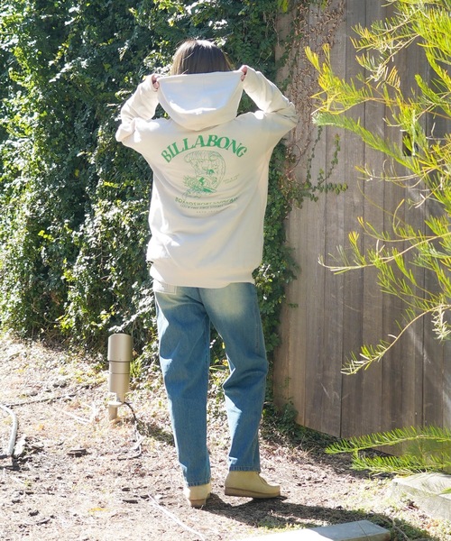 BILLABONG（ビラボン）の「BILLABONG メンズ FEELING FREE パーカー 【2025年春夏モデル】/ビラボンバックプリントプルオーバーパーカー（パーカー・メンズ・ブラック系その他/ブルー系その他/クリーム・MEDIUM/LARGE/X-LARGE）」の13枚目の写真