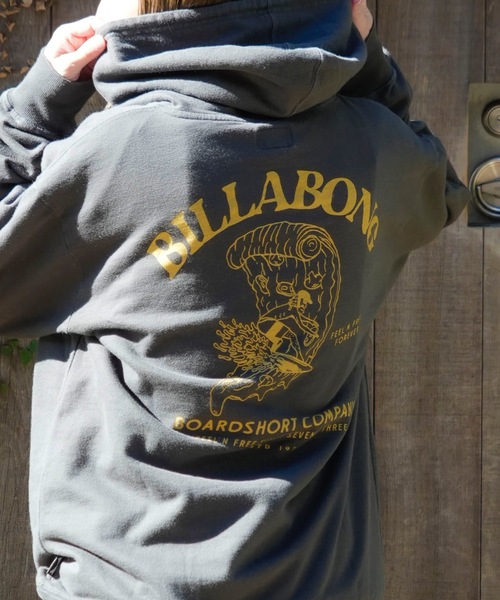 BILLABONG（ビラボン）の「BILLABONG メンズ FEELING FREE パーカー 【2025年春夏モデル】/ビラボンバックプリントプルオーバーパーカー（パーカー・メンズ・ブラック系その他/ブルー系その他/クリーム・MEDIUM/LARGE/X-LARGE）」の11枚目の写真