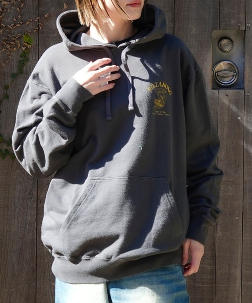 BILLABONG（ビラボン）の「BILLABONG メンズ FEELING FREE パーカー 【2025年春夏モデル】/ビラボンバックプリントプルオーバーパーカー（パーカー・メンズ・ブラック系その他/ブルー系その他/クリーム・MEDIUM/LARGE/X-LARGE）」の10枚目の写真