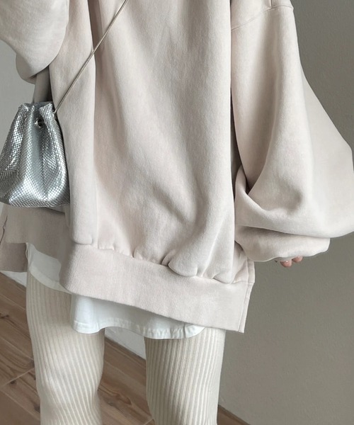 wee9s(ウィークス)の「【3枚SET】CHIRARISM tank top / お尻すっぽり!レイヤードにもってこいなチラリズムタンクトップ3枚セット(タンクトップ・レディース・アイボリー・FREE)」の2枚目の写真