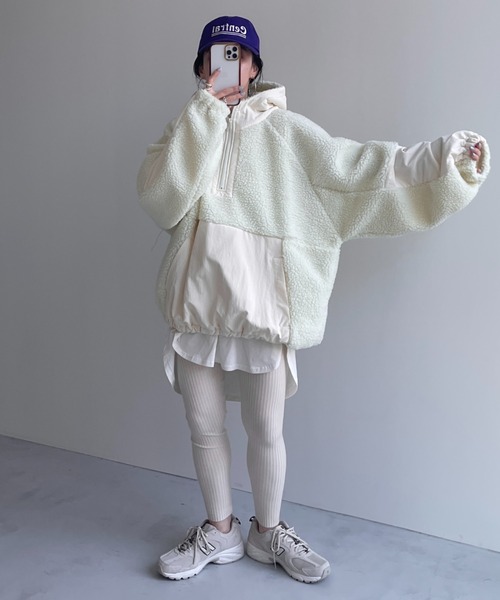 wee9s(ウィークス)の「【3枚SET】CHIRARISM tank top / お尻すっぽり!レイヤードにもってこいなチラリズムタンクトップ3枚セット(タンクトップ・レディース・アイボリー・FREE)」の15枚目の写真