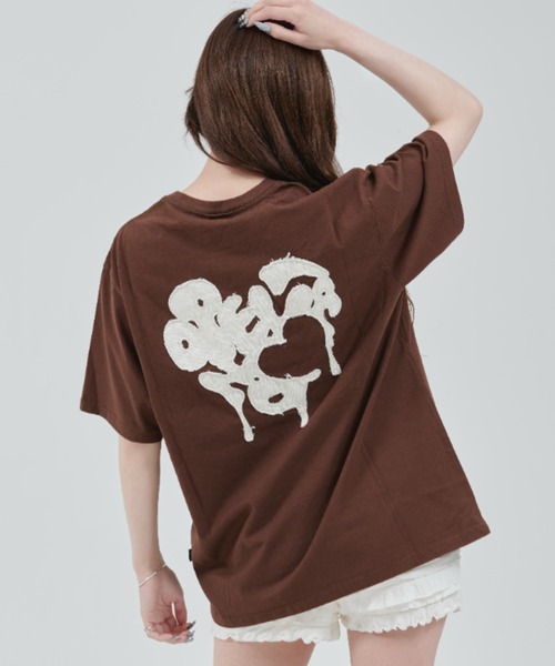OY オーワイ HEART　長袖Tシャツ OY（オーワイ）の「『OY/オーワイ』 HEART ODOLLY LONG SLEEVE