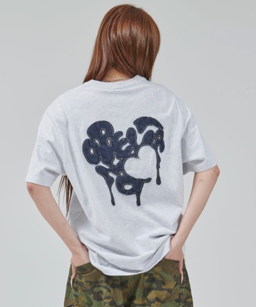 ★OY★EMBROIDERED HEART TEE - WHITE★正規品/直送料込 OY/オーワイ』 EMBROIDERED HEART TEE/エンブロイダーハート半袖