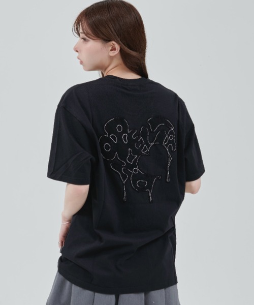 OY/オーワイ』MESH SLOGAN T/メッシュスローガンデザイン半袖T