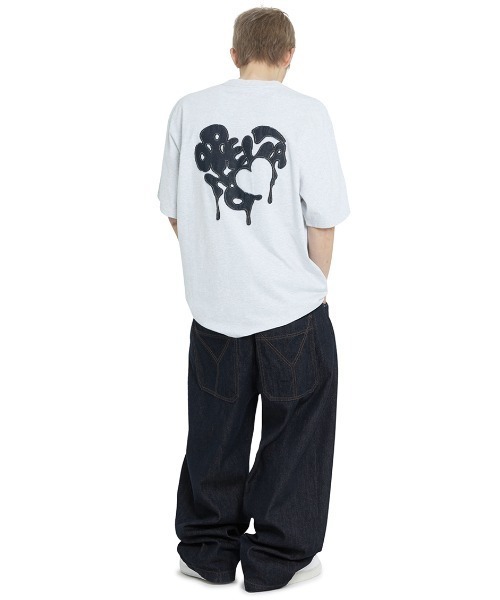 ★OY★EMBROIDERED HEART TEE - WHITE★正規品/直送料込 OY/オーワイ』 EMBROIDERED HEART TEE/エンブロイダーハート半袖
