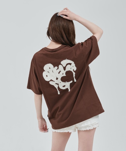 ★OY★EMBROIDERED HEART TEE - WHITE★正規品/直送料込 OY/オーワイ』 EMBROIDERED HEART TEE/エンブロイダーハート半袖