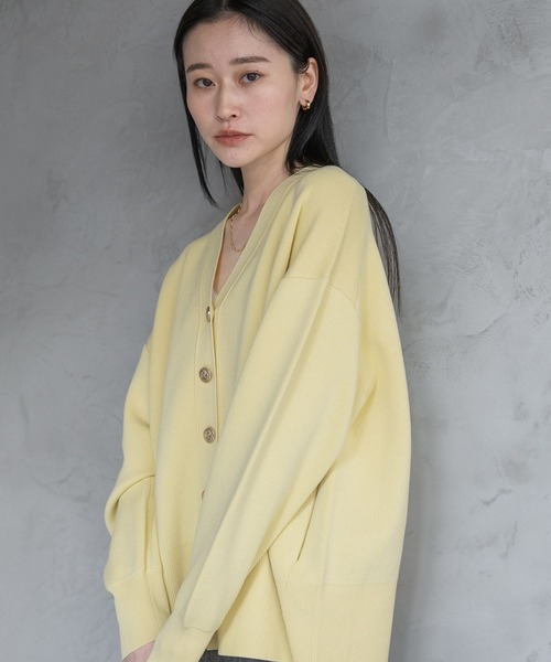 スポンディッシュVカーディガン（カーディガン/ボレロ）｜A part by