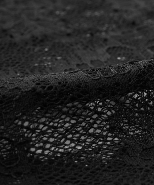 JNBY（ジェーエヌビーワイ）の「Sheer Lace Shirt / シアーレースシャツ（シャツ/ブラウス・レディース・ブラック・36/38/40）」の12枚目の写真