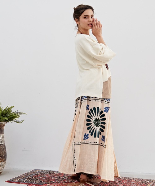 刺繍ロングコート　チャイハネ チャイハネ】2023アウターコレクション | 株式会社アミナ
