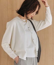 aquagarage（アクアガレージ）の「長袖ニットアンサンブル2点セット（カーディガン/ボレロ）」