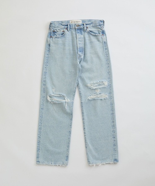 THE SHINZONE（ザ　シンゾーン）の「THE SHINZONE NEW YORKER DENIM (DAMAGED) 25SMSPA06（デニムパンツ・レディース・ライトブルー・36inch/32inch/34inch/30inch）」の4枚目の写真
