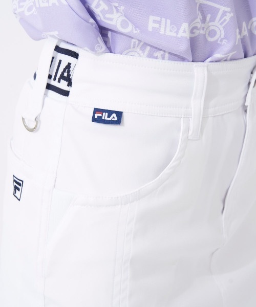 FILA GOLF(フィラゴルフ )の「【FILA GOLF/フィラゴルフ】レディーススカート ゴルフ 撥水素材(スカート・レディース・ホワイト/ブラック/ベージュ/ネイビー・SMALL/MEDIUM/LARGE/X-LARGE)」の5枚目の写真