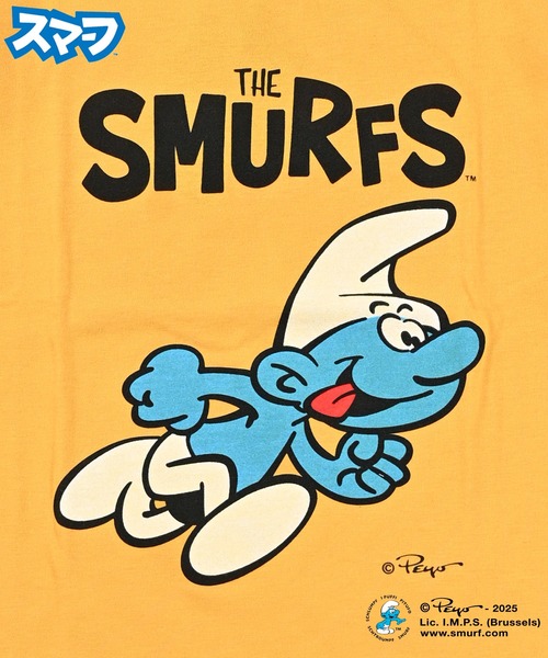 セール】【The Smurfs/スマーフ】別注プリントTシャツ（Tシャツ