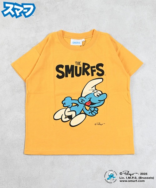 ★2025SS新作★WKNDRS X SMURFS★MULTI COLOR STRIPED T-SHIRT WKNDRS® x The Smurfs™ | 공식 온라인 스토어