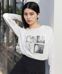 VIS | プリントアソートロンT(Tシャツ/カットソー)