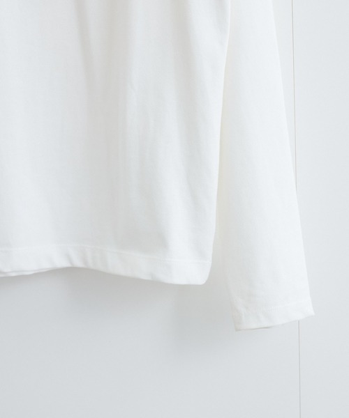 VIS（ビス）の「プリントアソートロンT（Tシャツ/カットソー・レディース・ライトグレー/ホワイト/ホワイト系その他・FREE）」の19枚目の写真