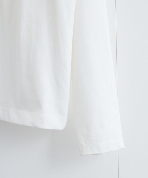 VIS（ビス）の「プリントアソートロンT（Tシャツ/カットソー・レディース・ライトグレー/ホワイト/ホワイト系その他・FREE）」の20枚目の写真