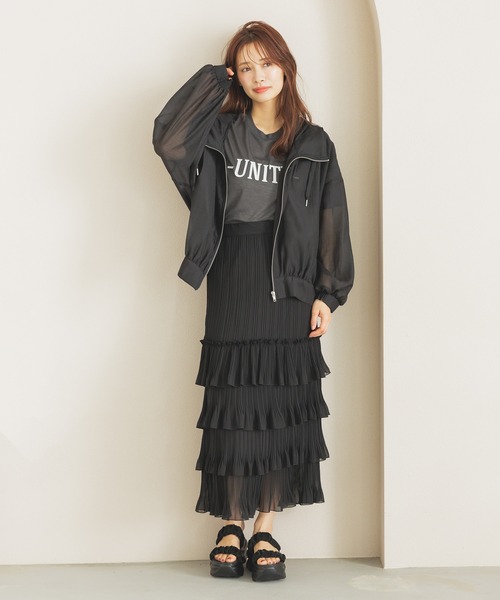 シアージップブルゾン mysty woman mysty woman｜シアージップブルゾン | Rakuten Fashion(楽天