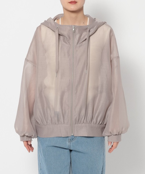 シアージップブルゾン mysty woman mysty woman｜シアージップブルゾン | Rakuten Fashion(楽天