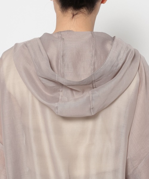 mysty woman（ミスティウーマン）の「シアージップブルゾン  286626（ブルゾン・レディース・ブラック/モカ/アイボリー・FREE）」の14枚目の写真