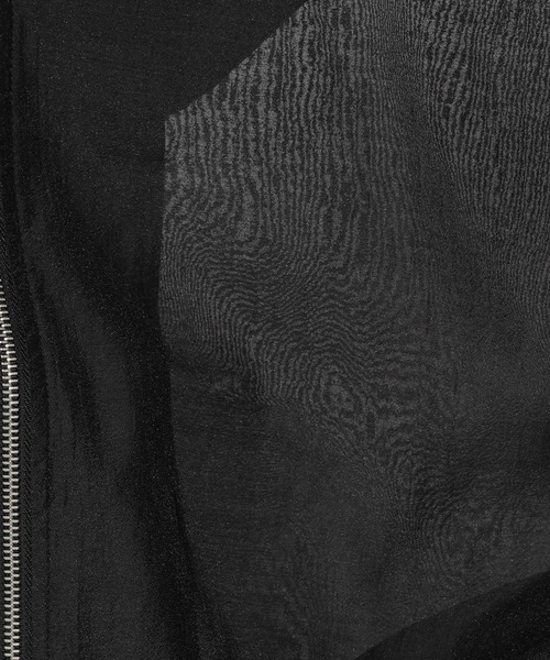 mysty woman（ミスティウーマン）の「シアージップブルゾン  286626（ブルゾン・レディース・ブラック/モカ/アイボリー・FREE）」の22枚目の写真