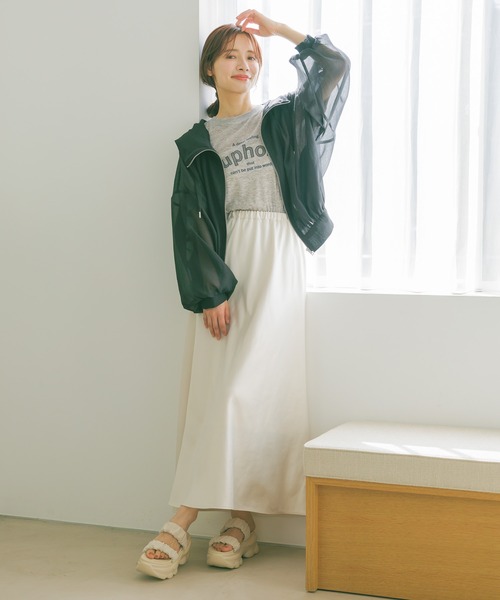 シアージップブルゾン mysty woman mysty woman｜シアージップブルゾン | Rakuten Fashion(楽天