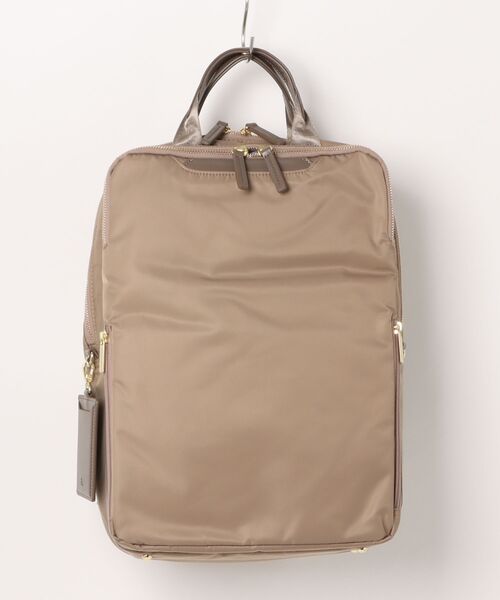 ace.(エース)の「【ace. GENE/エースジーン】 フィッテム ビジネスリュック 17L(20L) レディースビジネス A4(バックパック/リュック・レディース・ブラック/ベージュ/チャコール/ネイビー・FREE)」の11枚目の写真