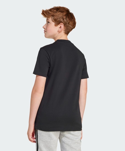 adidas（アディダス）の「エッセンシャルズ 半袖Tシャツ キッズ / アディダス adidas（Tシャツ/カットソー・キッズ・レッド/ブラック・160/150/140/130）」の5枚目の写真