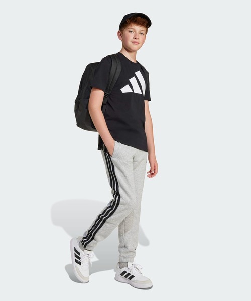 adidas（アディダス）の「エッセンシャルズ 半袖Tシャツ キッズ / アディダス adidas（Tシャツ/カットソー・キッズ・レッド/ブラック・160/150/140/130）」の8枚目の写真