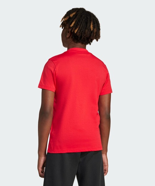 adidas（アディダス）の「エッセンシャルズ 半袖Tシャツ キッズ / アディダス adidas（Tシャツ/カットソー・キッズ・レッド/ブラック・160/150/140/130）」の10枚目の写真