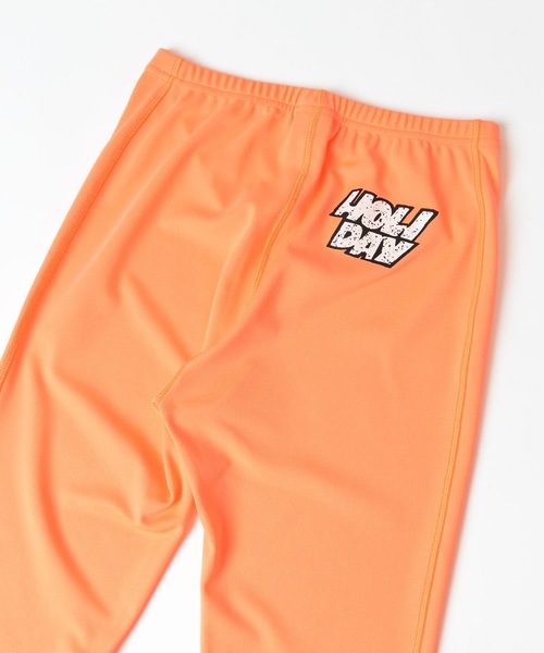 HOLIDAY（ホリデイ）の「FAST DRY JERSEY CROPPED LEGGINGS ファストドライジャージクロップドレギンス（レギンス/スパッツ・レディース・ブラック/ピンク/オレンジ・0/1）」の7枚目の写真