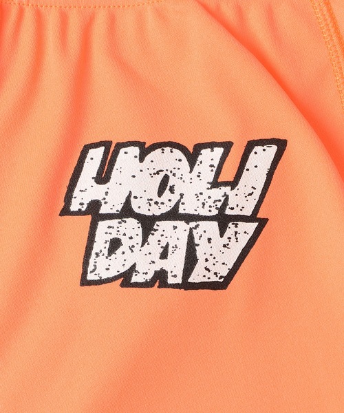 HOLIDAY（ホリデイ）の「FAST DRY JERSEY CROPPED LEGGINGS ファストドライジャージクロップドレギンス（レギンス/スパッツ・レディース・ブラック/ピンク/オレンジ・0/1）」の9枚目の写真