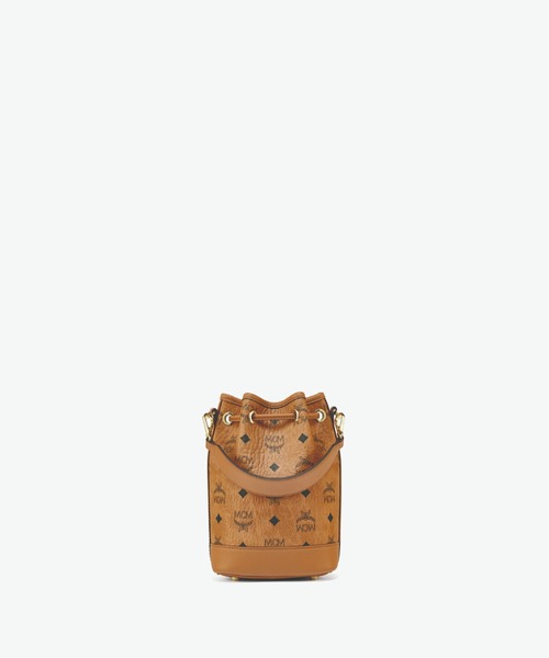 MCM（エムシーエム）の「DESSAU ドローストリング バッグ - ヴィセトス（ハンドバッグ・レディース・ブラウン・ONE SIZE）」の3枚目の写真