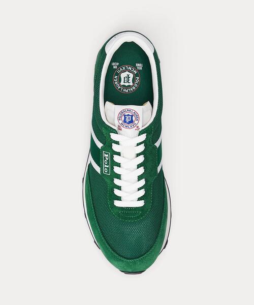 【Ralph Lauren】スエード×メッシュのPRL Trail 100スニーカー PRL Trail 100 スエード & メッシュ スニーカー | ラルフ