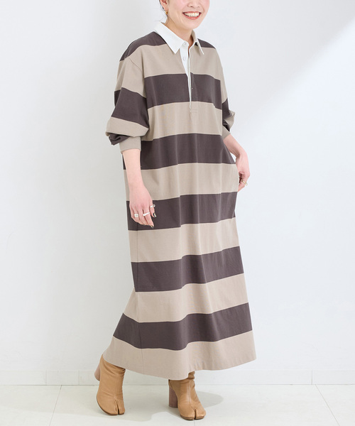 セール】14S USコットンラガーマキシワンピース（ワンピース