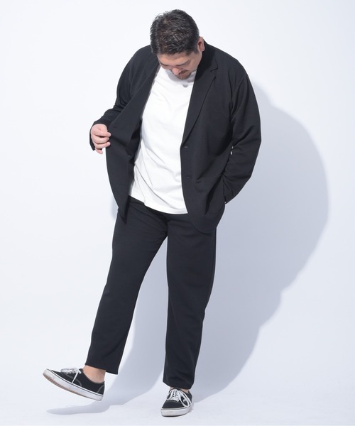 B&T CLUB（ビーティークラブ）の「B＆T CLUB (ビーアンドティークラブ) 快ラクWEAR DRY リップル ウエストゴム パンツ（その他パンツ・メンズ・ブラック/ネイビー/ブラウン・X1(3L～4L)/X2(4L～5L)/X4(8L～9L)/X5(9L～10L)/X3(6L～7L)）」の22枚目の写真